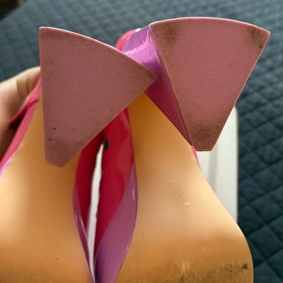Koi Pink and Blue Platform Shoes - Picture 10 of 10